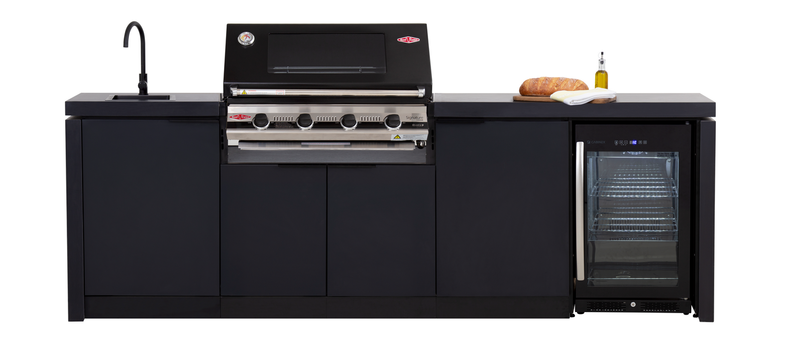 Cabinex Classic Kitchen paired with BeefEater S3000E Series Grill