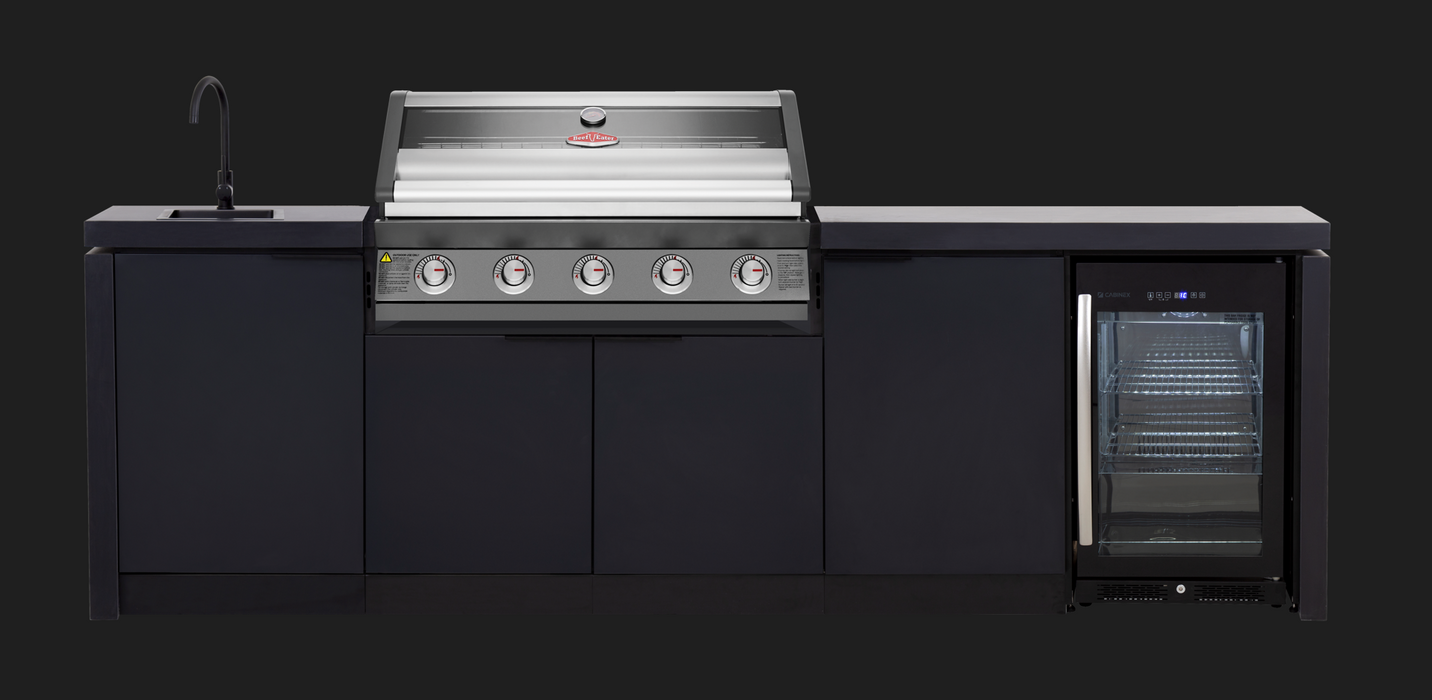 Cabinex Classic Kitchen paired with BeefEater 1600 Series Grill