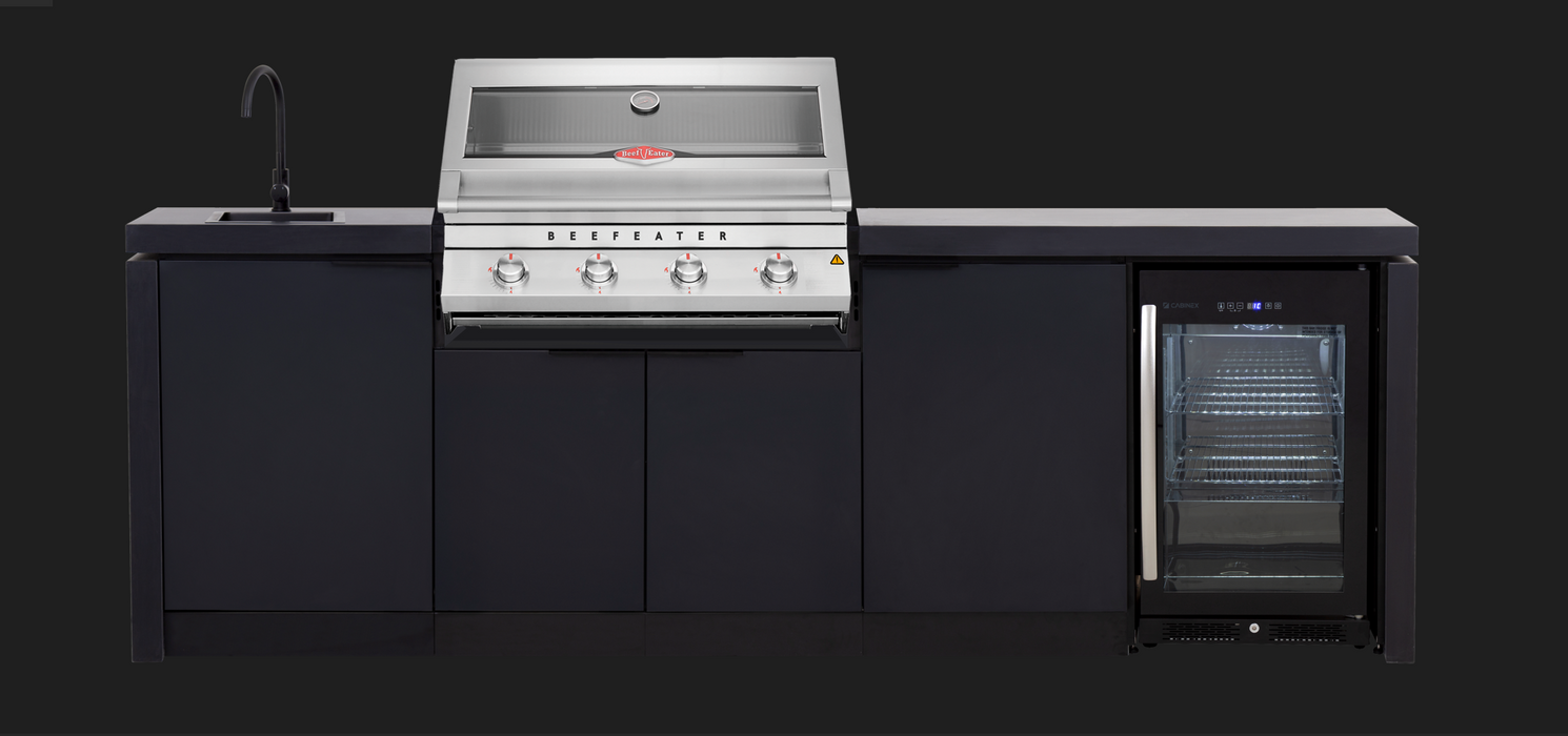 Cabinex Classic Kitchen paired with BeefEater 7000 Classic Series Grill