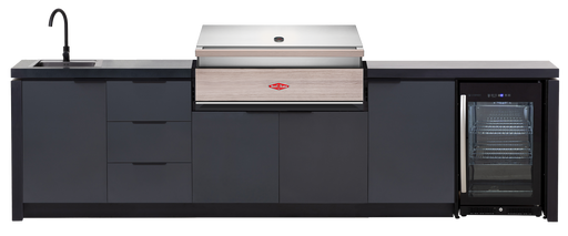 Cabinex Premium Kitchen Paired with BeefEater 1500 Series Grill