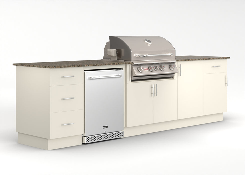 DuraBull™ Charleston Kitchen with Premium Angus Grill & Premium Fridge