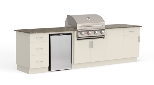 DuraBull™ Charleston Kitchen with Outlaw Grill & Standard Fridge