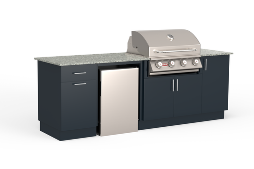 DuraBull™ Myrtle Beach Kitchen with Outlaw Grill & Standard Fridge