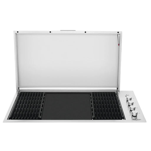 BeefEater Signature Proline Series - 6 Burner Flat Lid Built In BBQ