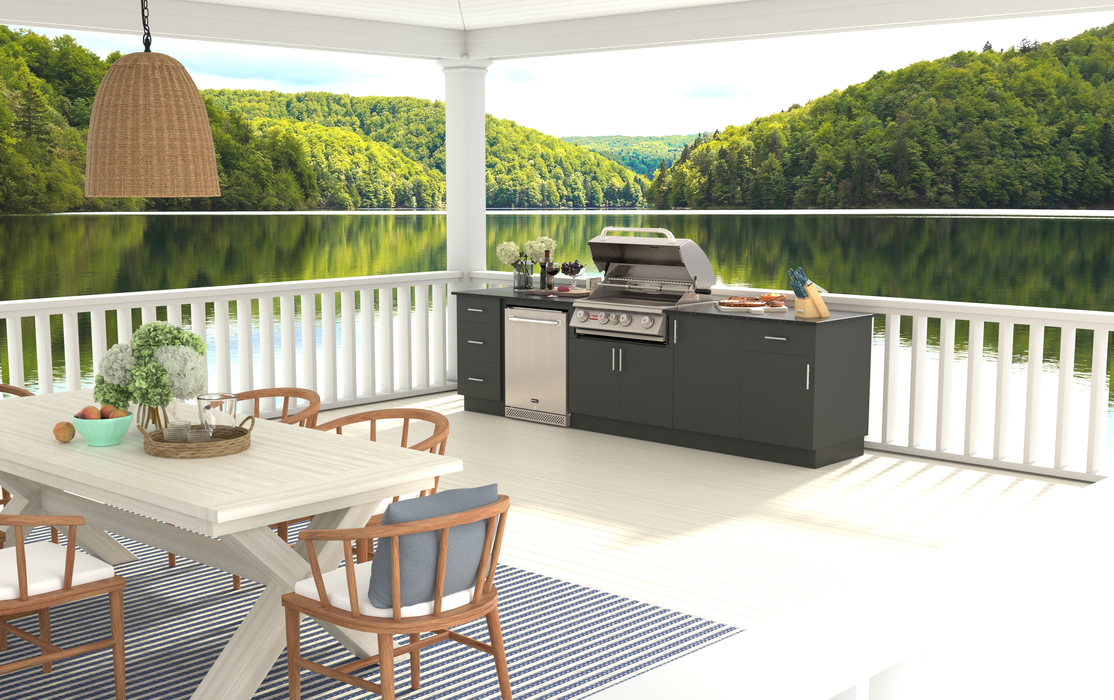 DuraBull™ Charleston Kitchen with Outlaw Grill & Standard Fridge